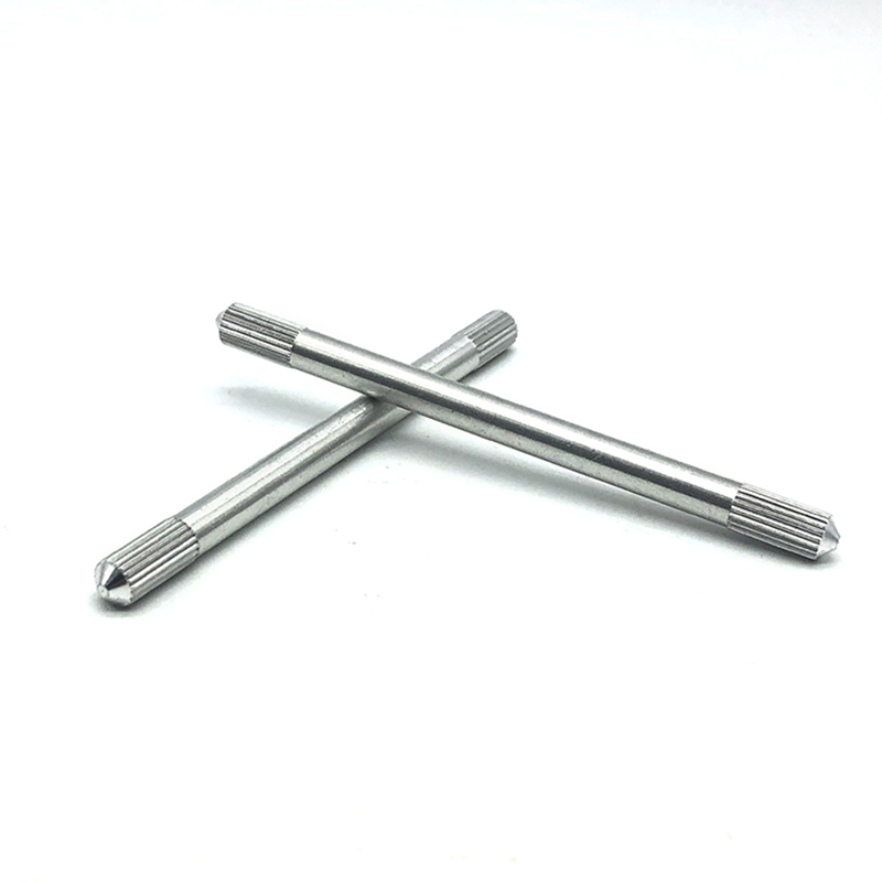 不銹鋼滾花圓柱銷(xiāo) 搓花銷(xiāo)軸 不銹鋼定位柱 銷(xiāo)釘銷(xiāo)子