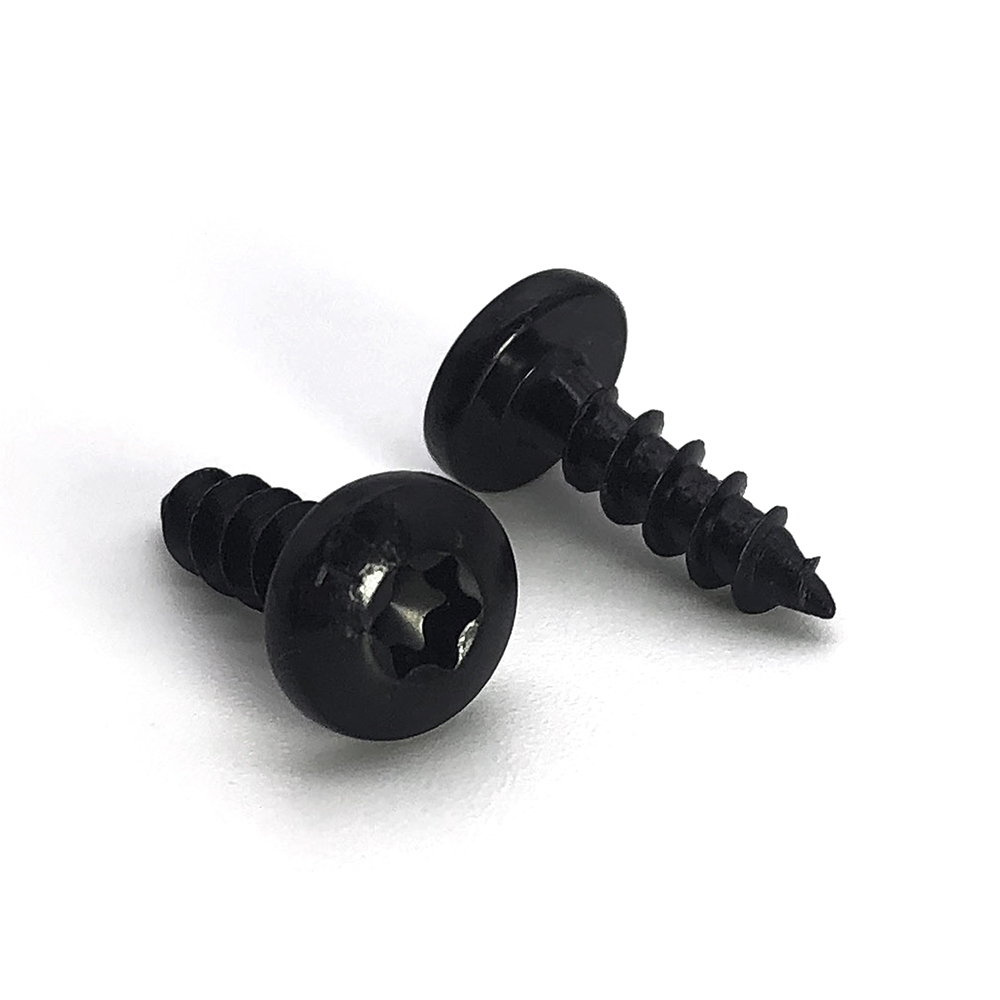 發黑防盜螺釘圓頭梅花螺絲自攻螺絲釘