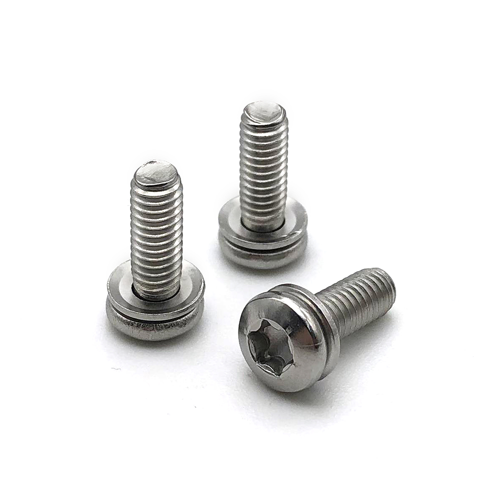 304不銹鋼梅花槽組合螺絲內梅花螺絲釘