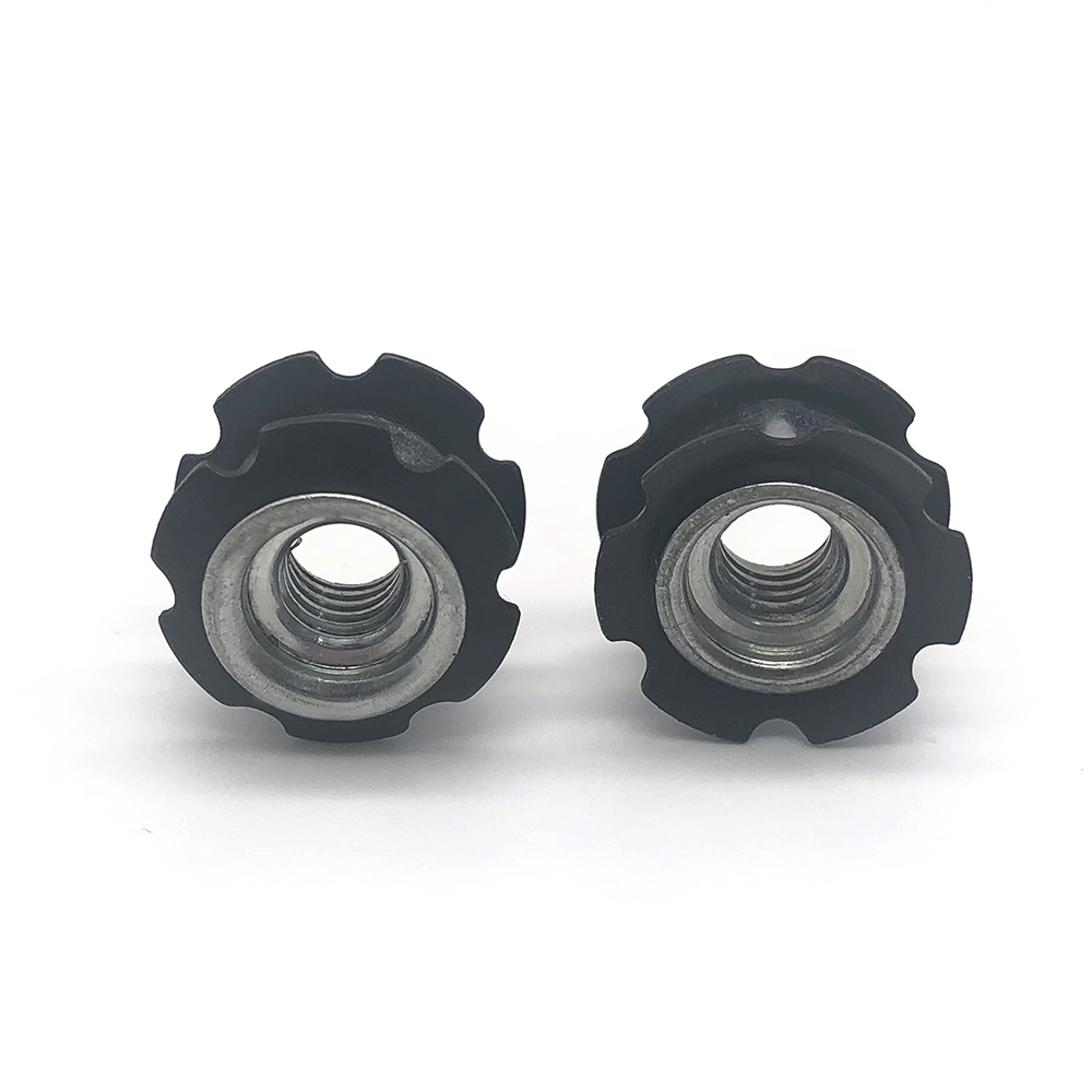 梅花彈片不用焊接管內塞卡扣螺母 卡緊螺母雙層錳片