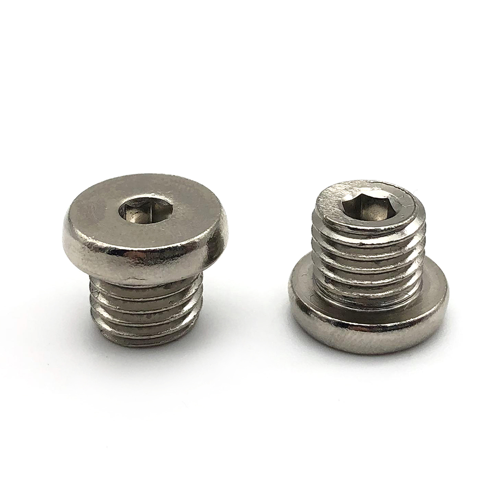 工廠定做非標螺絲 不銹鋼內六角螺絲 雙槽螺絲釘 定制非標件