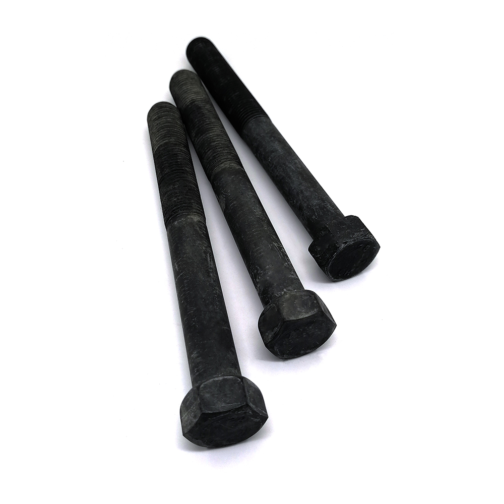 生產高強度螺栓 發黑12.9級六角半牙螺栓 卡車專用螺栓 定制非標螺栓螺絲