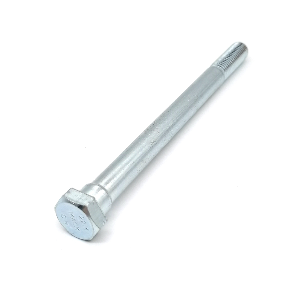 生產臺階螺絲 10.9級藍白鋅1/4六角螺絲 用于機械設備定制非標螺絲