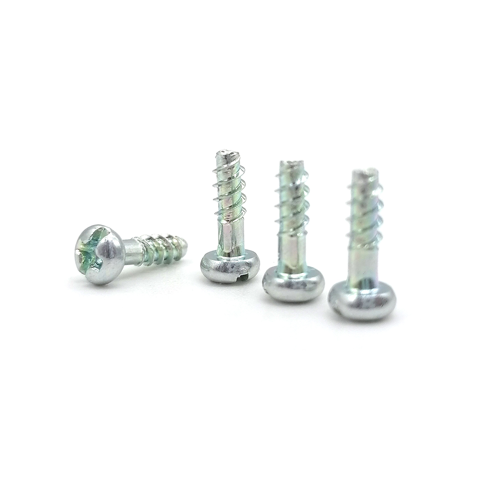 工廠生產電子螺絲 十字開槽螺絲 盤頭小螺絲 定制非標螺絲