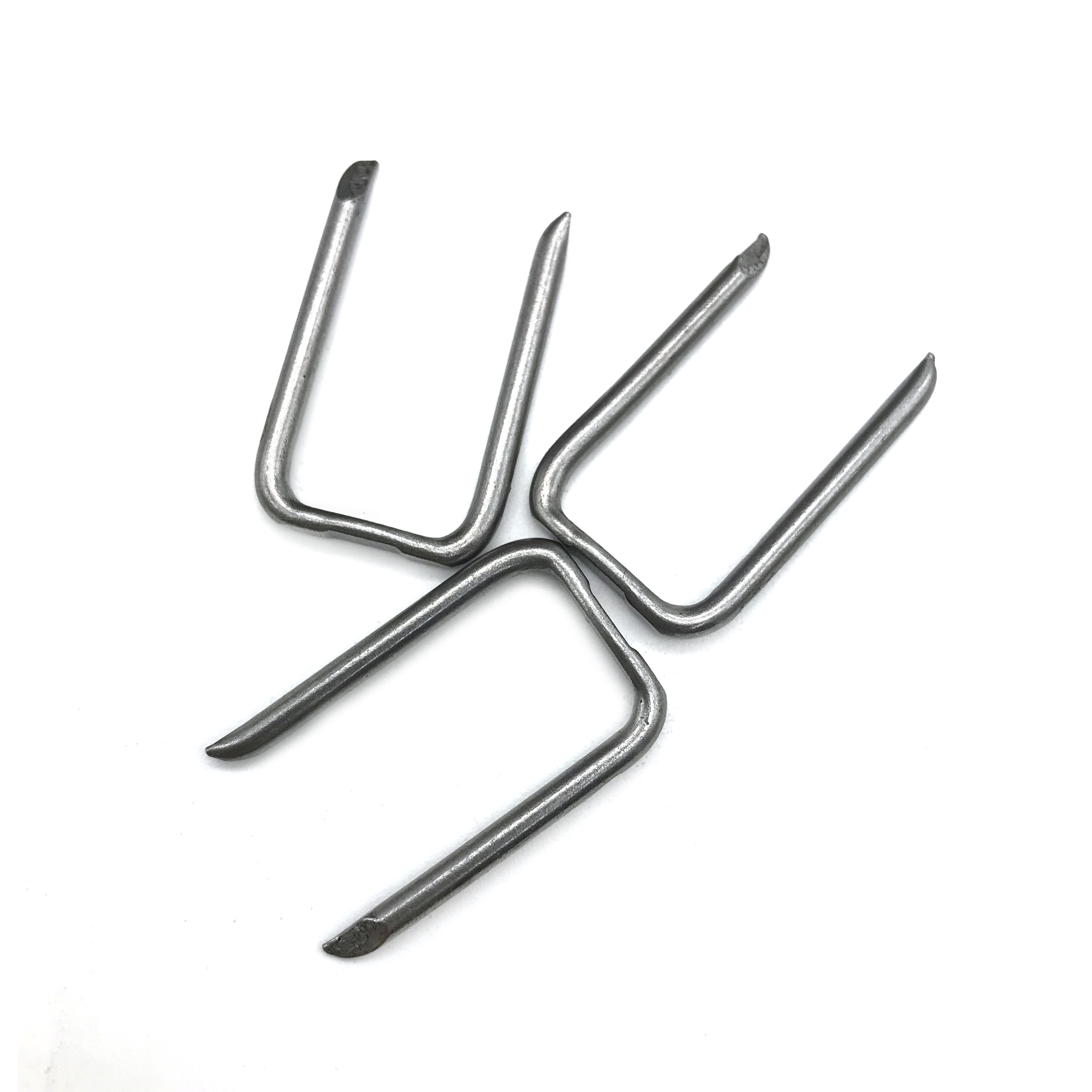 地布釘 草坪地膜釘戶外帳篷園藝黑色地釘u型圓弧形原色地釘地布釘